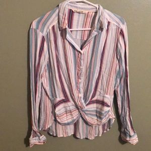 2 for 10 Summer Blouse Knotted Front